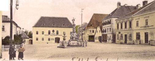 Rathausplatz Anno 1898